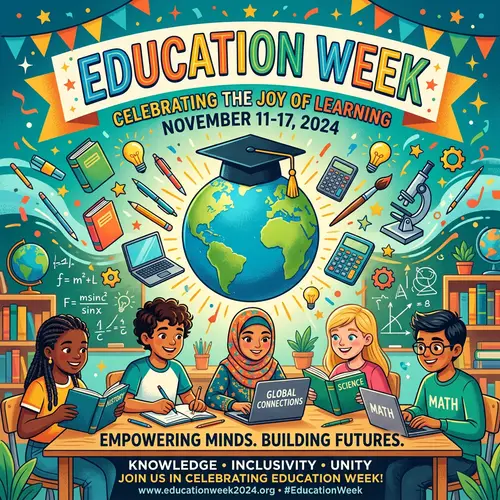 Celebrate Education Week with Global Learning Poster