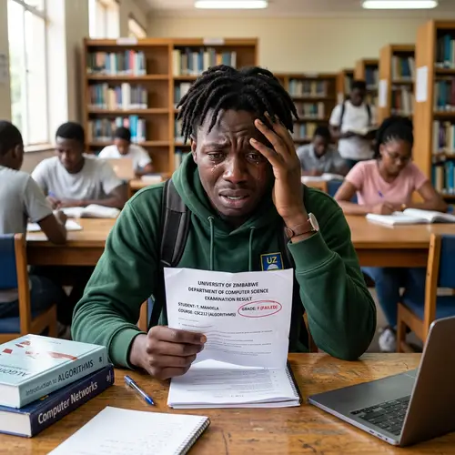 Zimbabwean Male Student in Academic Distress