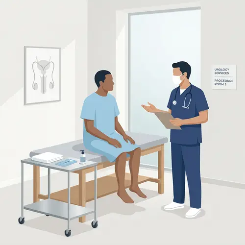 Adult Circumcision - Minimalist Portrayal