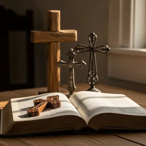 Bible and Crosses: Explore Faith Today