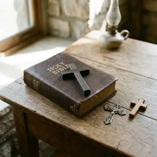 Bible and Crosses: Explore Faith Today