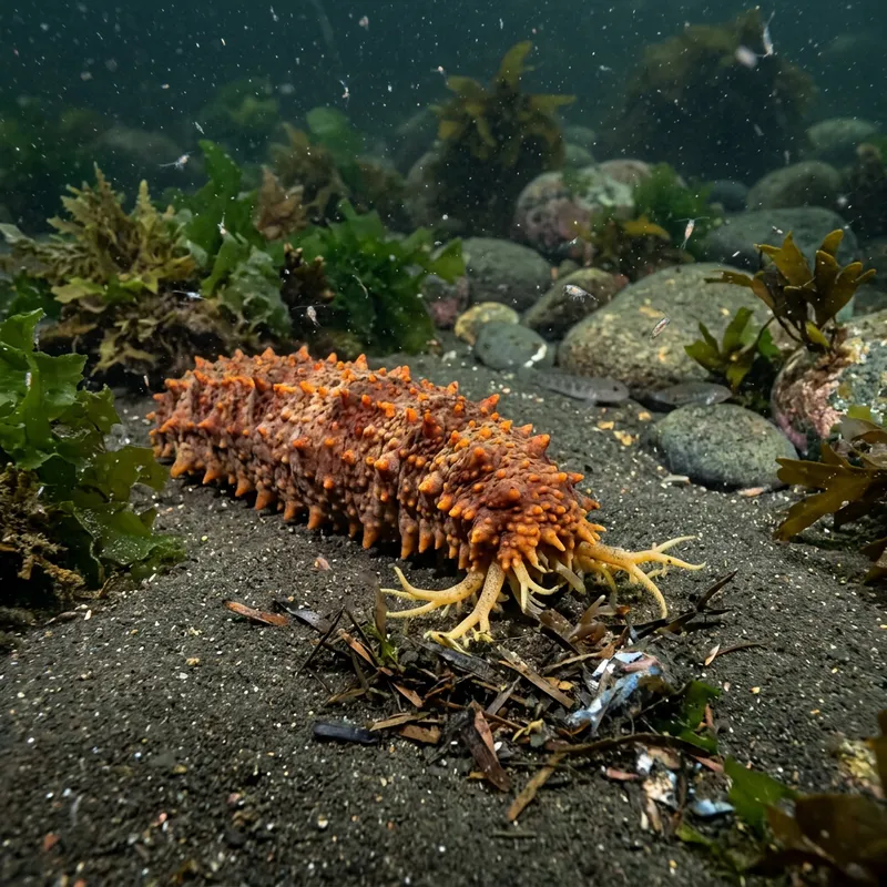 Echinoderms Feeding on Organic Matter in the Sea Echinoderms Feeding on Organic Matter in the Sea