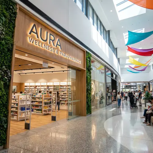 Health & Wellness Parapharmacy in Busy Shopping Mall