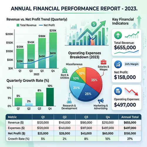Financial Performance Charts & Graphs Overview