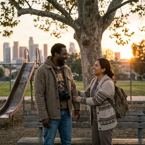 Warmth of Friendship: Black Male and Hispanic Female Childhood Friends