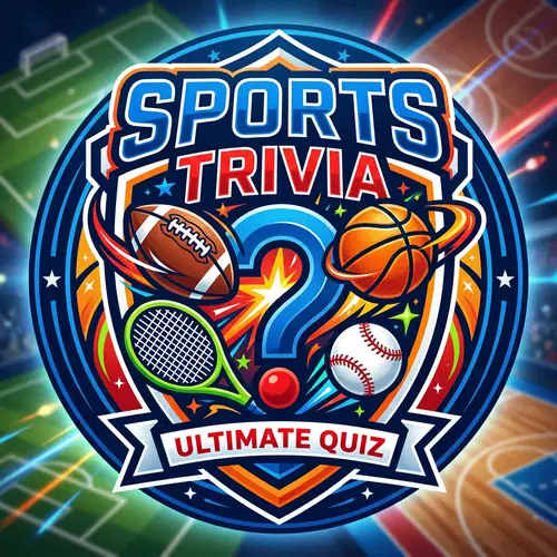 Dynamic Sports Trivia Logo Design | Sports Enthusiast Account