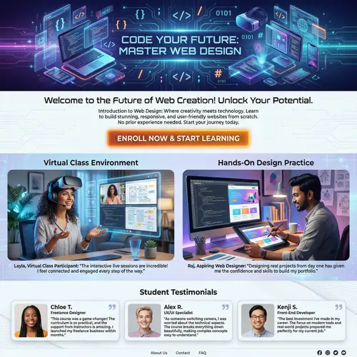 Creative Web Design Course: Enroll Now for Expert Training