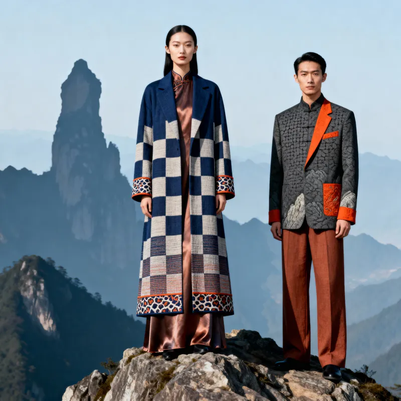 Daizong Qing Ai - Modern Chic Suits Inspired by Taishan