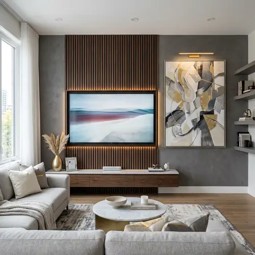 Modern TV Wall Design Ideas for Contemporary Living Rooms