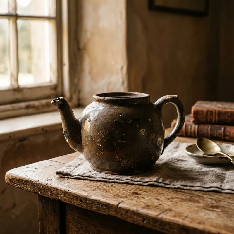 Exploring the Beauty of Imperfection | Captivating Vintage Object on Wooden Table Exploring the Beauty of Imperfection | Captivating Vintage Object on Wooden Table