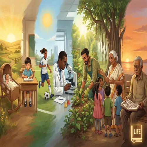 Exploring the Journey of Human Life: From Birth to Old Age