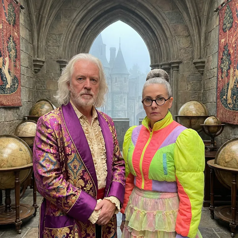 Albus Dumbledore & Minerva Mcgonagall: Barbie-Style Fashion Icons