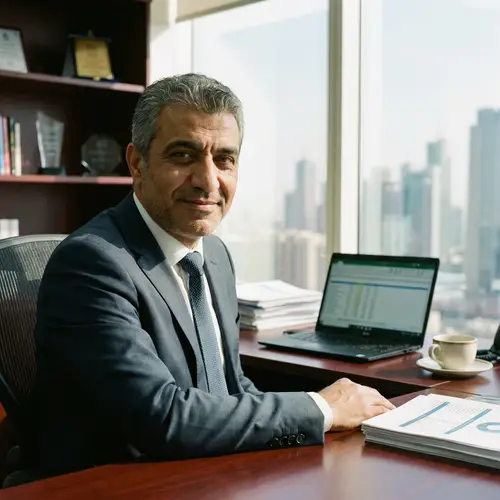 45-Year-Old Saudi Senior Manager | Professional Portrait