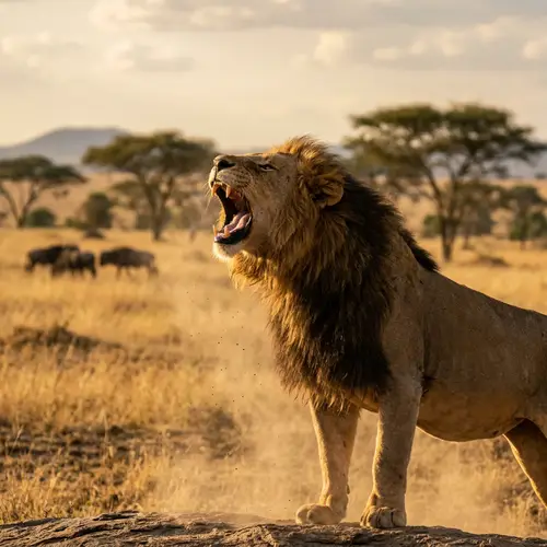 Roaring Lion: The King of the Jungle