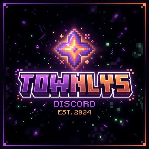 Minecraft Discord Logo: Townlys with Nether Star