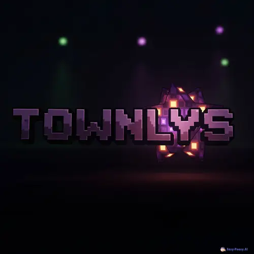 Minecraft Discord Logo: Townlys with Nether Star
