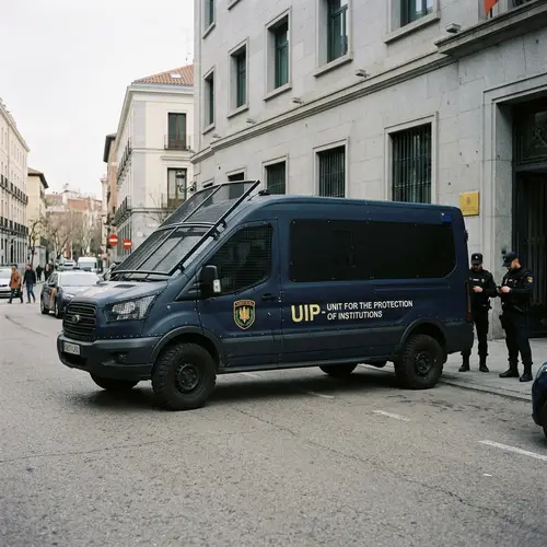 UIP Armored Van: Strength & Readiness for Law Enforcement