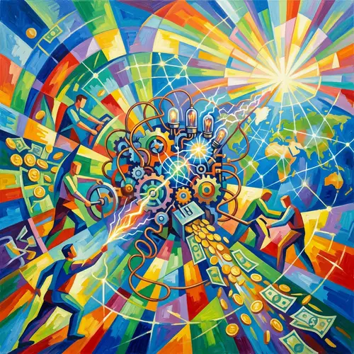 Earn Income Online with Modern Artistic Touch