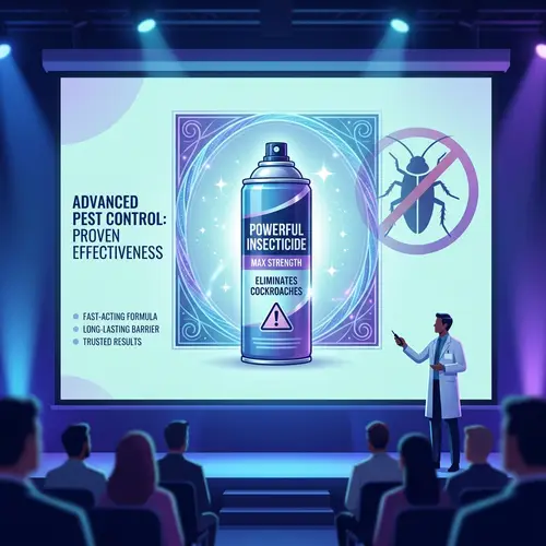 Powerful Insecticide Presentation | Cockroach Killer Spray