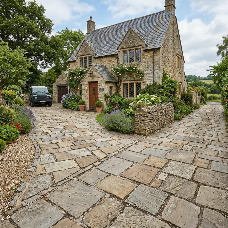 Beautiful Stone Driveway Ideas for Your Home