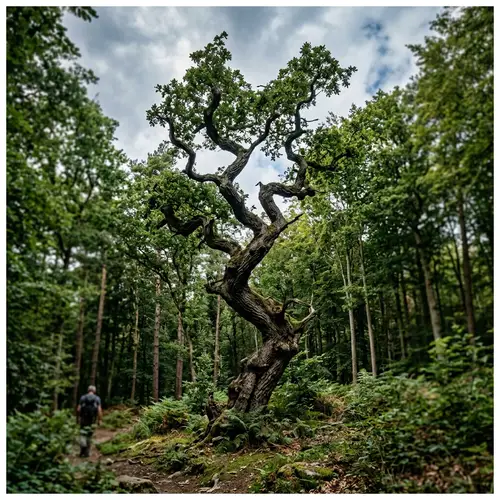 Explore the Unusual Zigzag Tree Growth Phenomenon