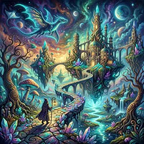 Surreal Fantasy Art: Enchanting Visuals