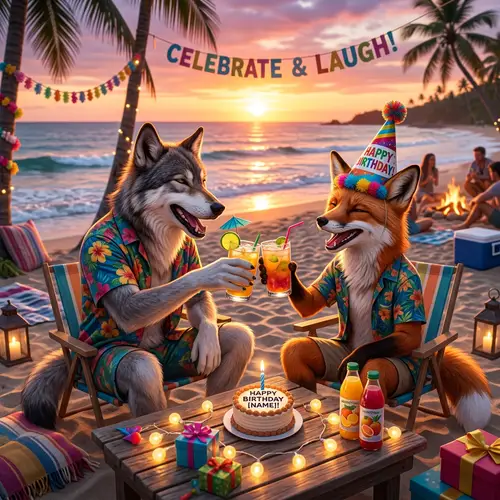 Celebrate with a Festive Beach Birthday Bash