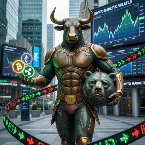 Cryptocurrency Market Trends: Bullish & Bearish Symbols