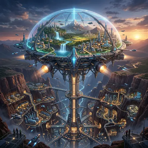 Gigantic Mega Base with Unique Biomes