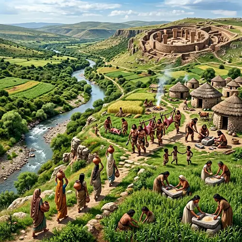 Hunter-Gatherer Farming at Göbeklitepe | Aerial View