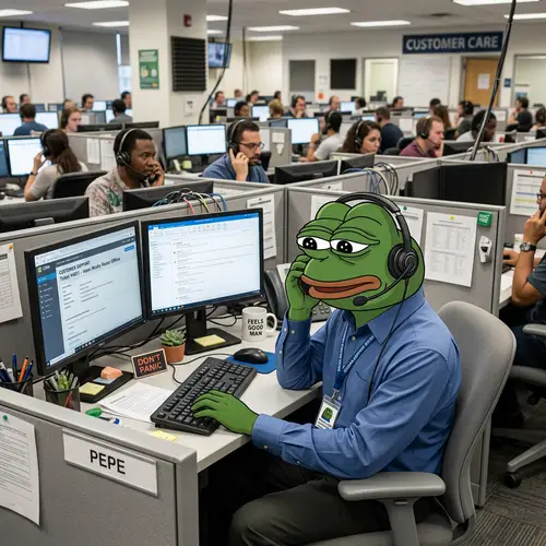 Pepe the Frog: Call Center Agent