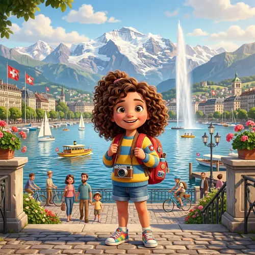 Pixar-Style Adventure in Geneva