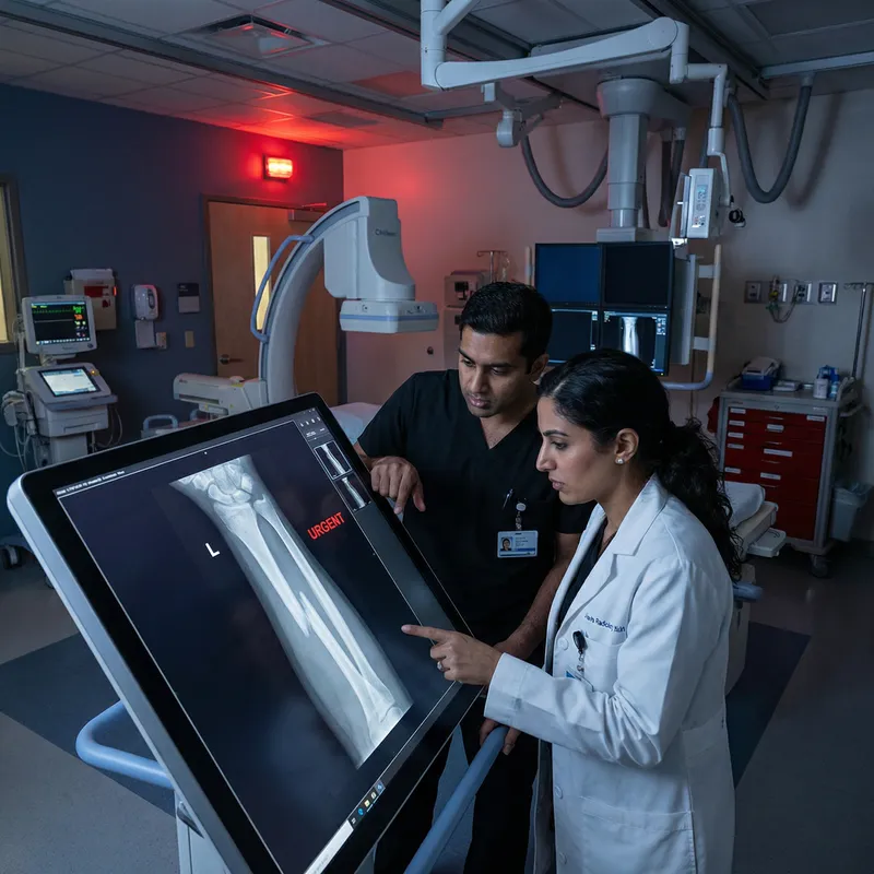 Emergency X-Ray: Bone Fracture Diagnosis
