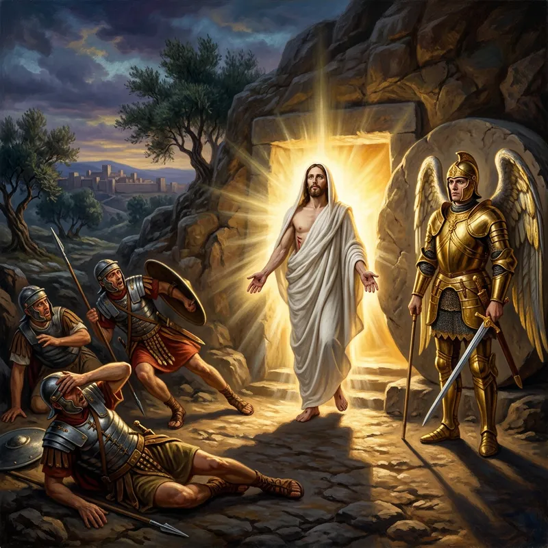 Resurrection of Jesus in Renaissance Style