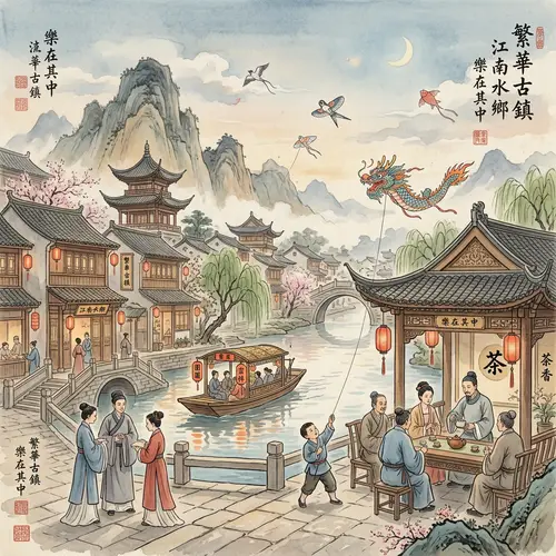 Charm of Traditional Chinese Culture | Watercolor Painting