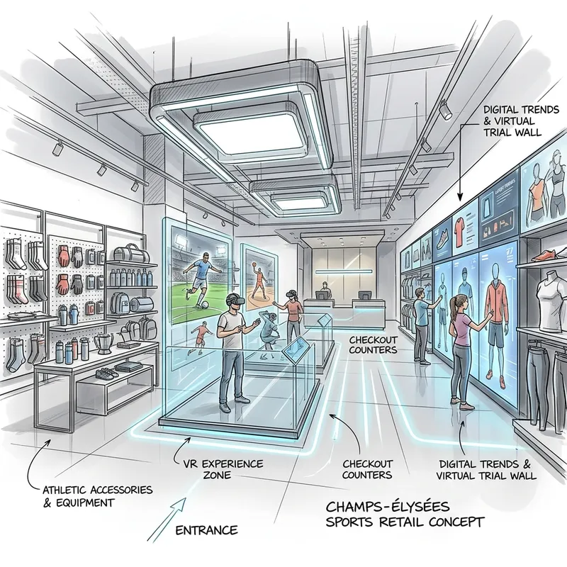 Immersive Nike VR Experience | Champs-Élysées Store Innovation