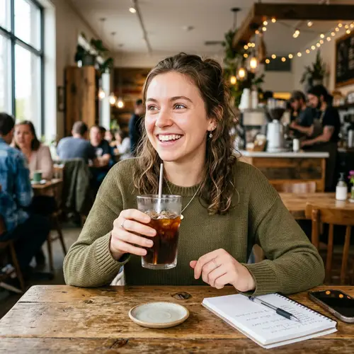 Feeling Alert with Iced Americano - Stay Awake & Focused