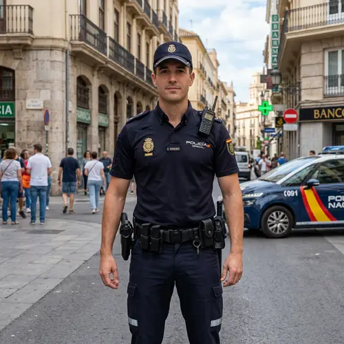 Cuerpo Nacional de Policía Español Uniform Details