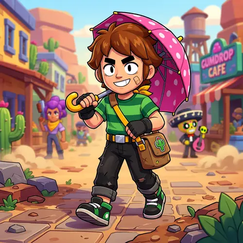 Brawl Stars Inspired Character Art