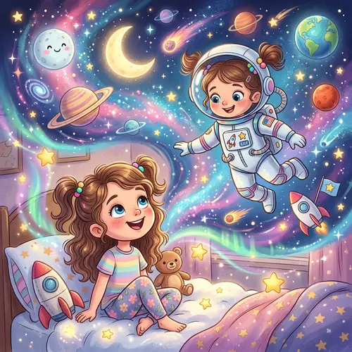 Dreaming of Space: A Little Astronaut's Adventure