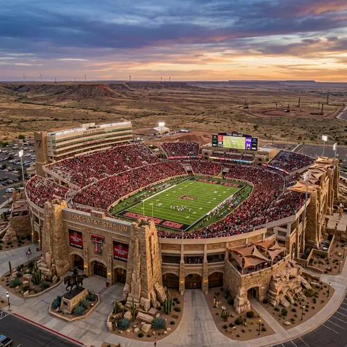 Texas Tech Red Raiders Stadium Features