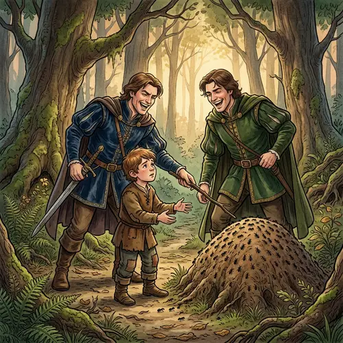 Fairy Tale: The Brothers and the Ant-Hill