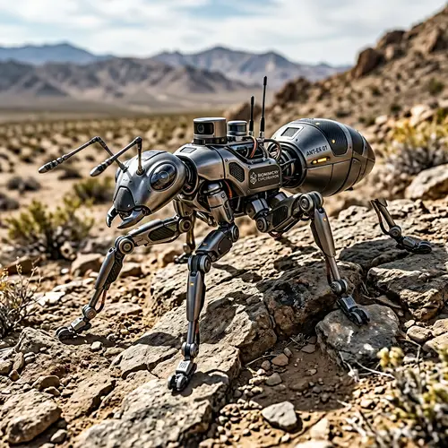 Robotic Ant Exploration Device | Biomimicry Technology
