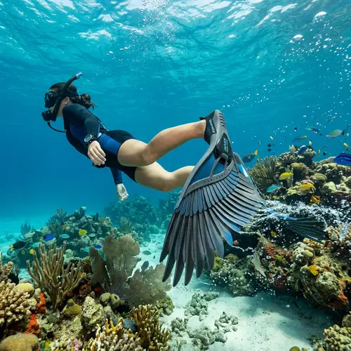 Bird's Wing Swim Fin - Biomimetic Product Design