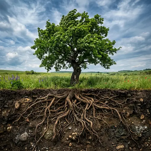 The Hidden Depths of a Majestic Tree
