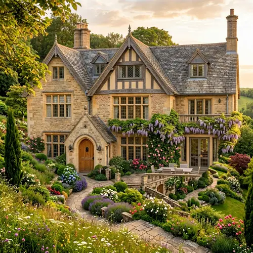 Luxurious Hillside House Amidst Lush Greenery | Exquisite Architecture