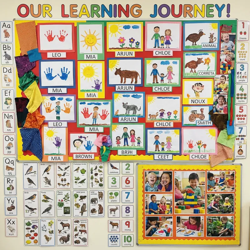 Explore Fun Preschool Bulletin Boards & Learning Environments