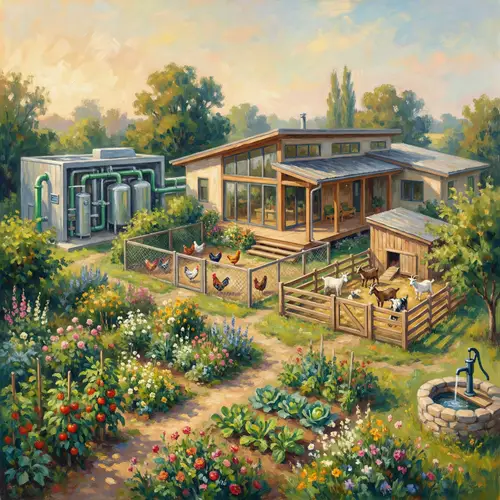 Modern 4-Bedroom House with Vibrant Landscape