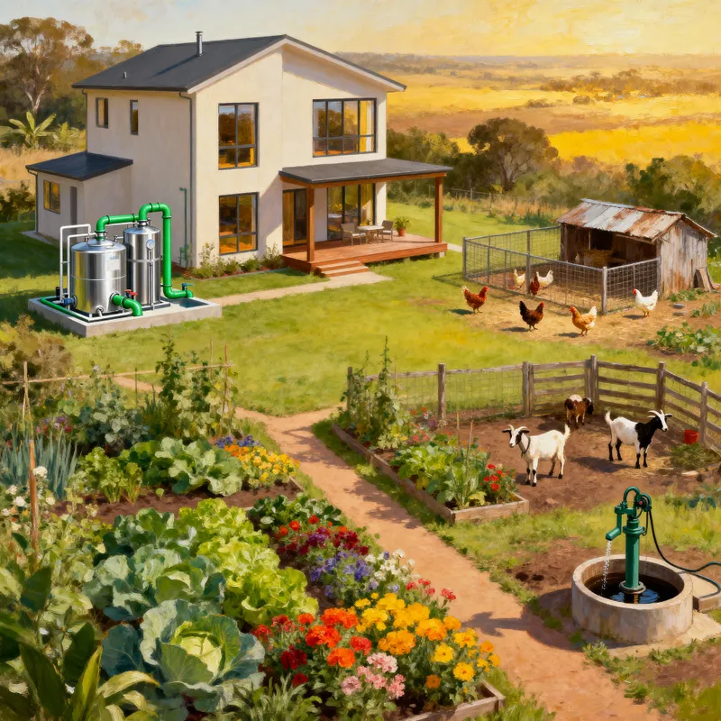 Modern 4-Bedroom House with Vibrant Landscape Modern 4-Bedroom House with Vibrant Landscape