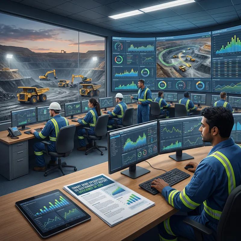 Smart Mining for Efficiency and Sustainability